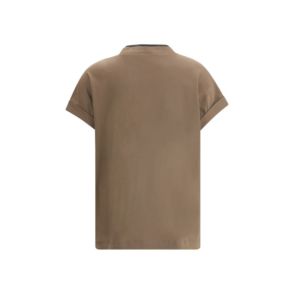 Brunello Cucinelli T-Shirt With Embellishments