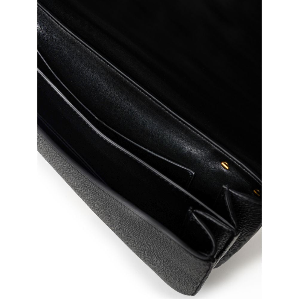 Bottega Veneta Leather Shoulder Black Bag
