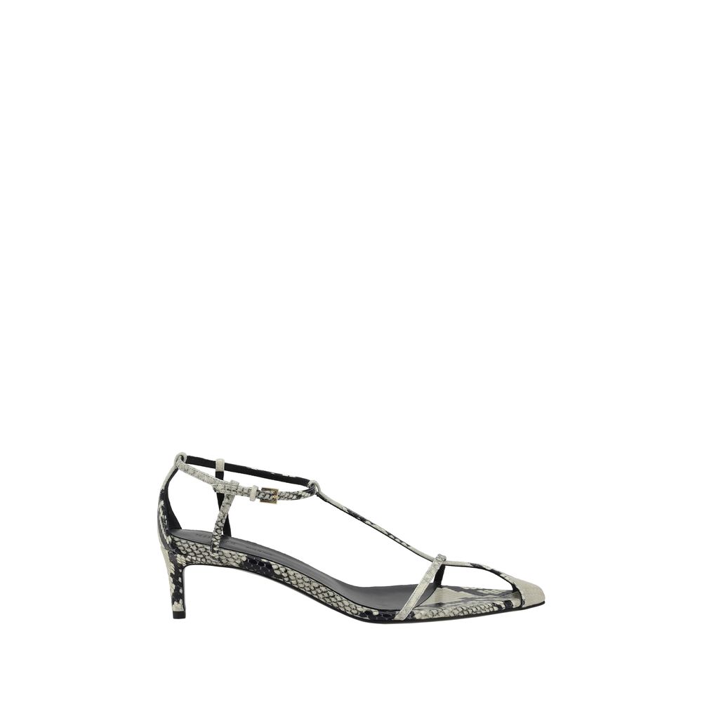 Khaite Bella T Strap Sandals 45