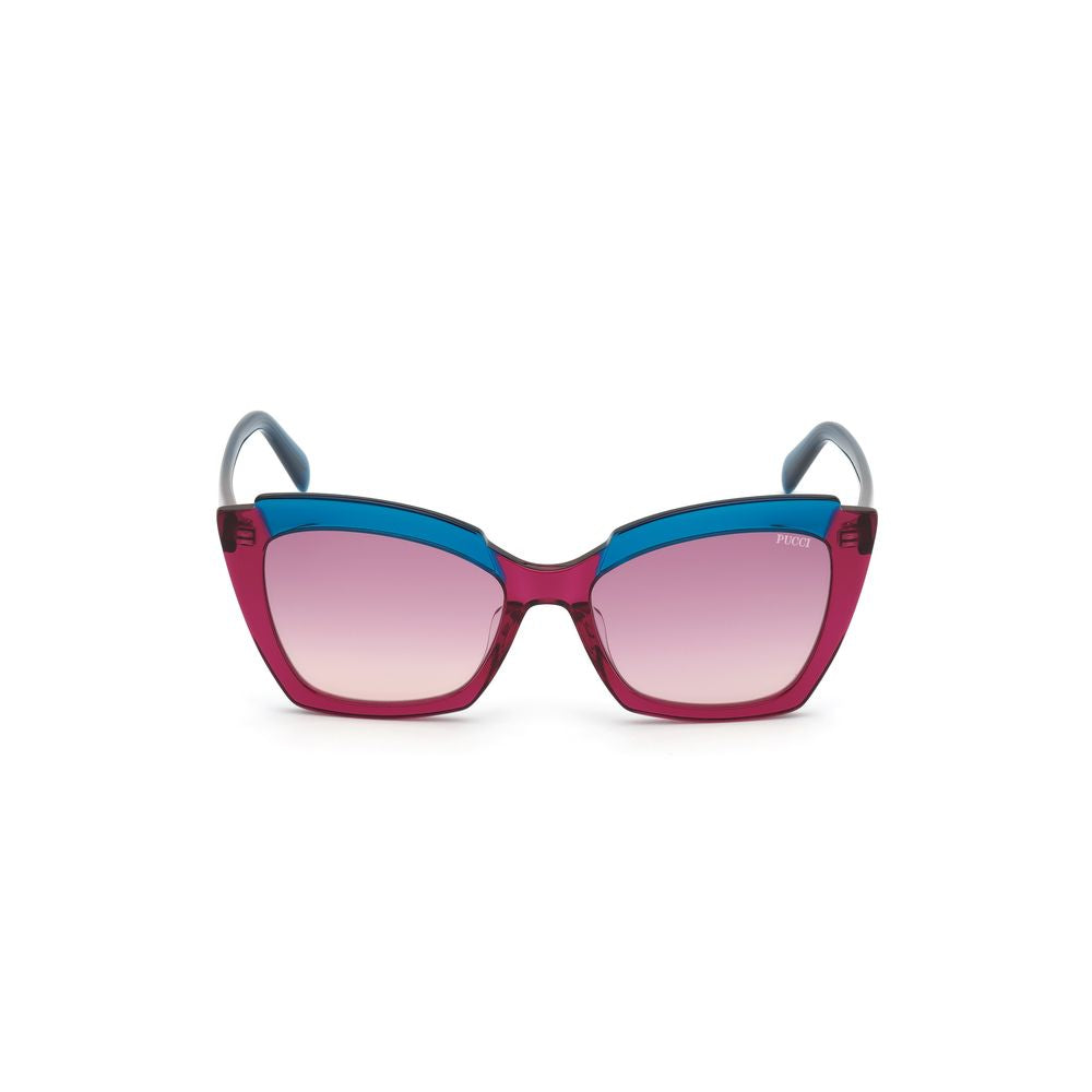 Emilio Pucci Acetate Multicolor Sunglasses