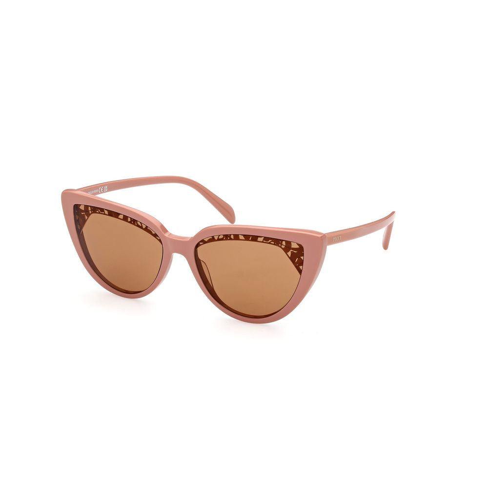 Emilio Pucci Acetate Brown Sunglasses