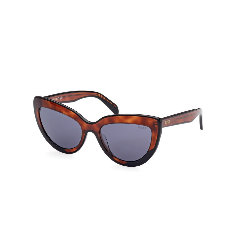 Emilio Pucci Acetate Brown Sunglasses