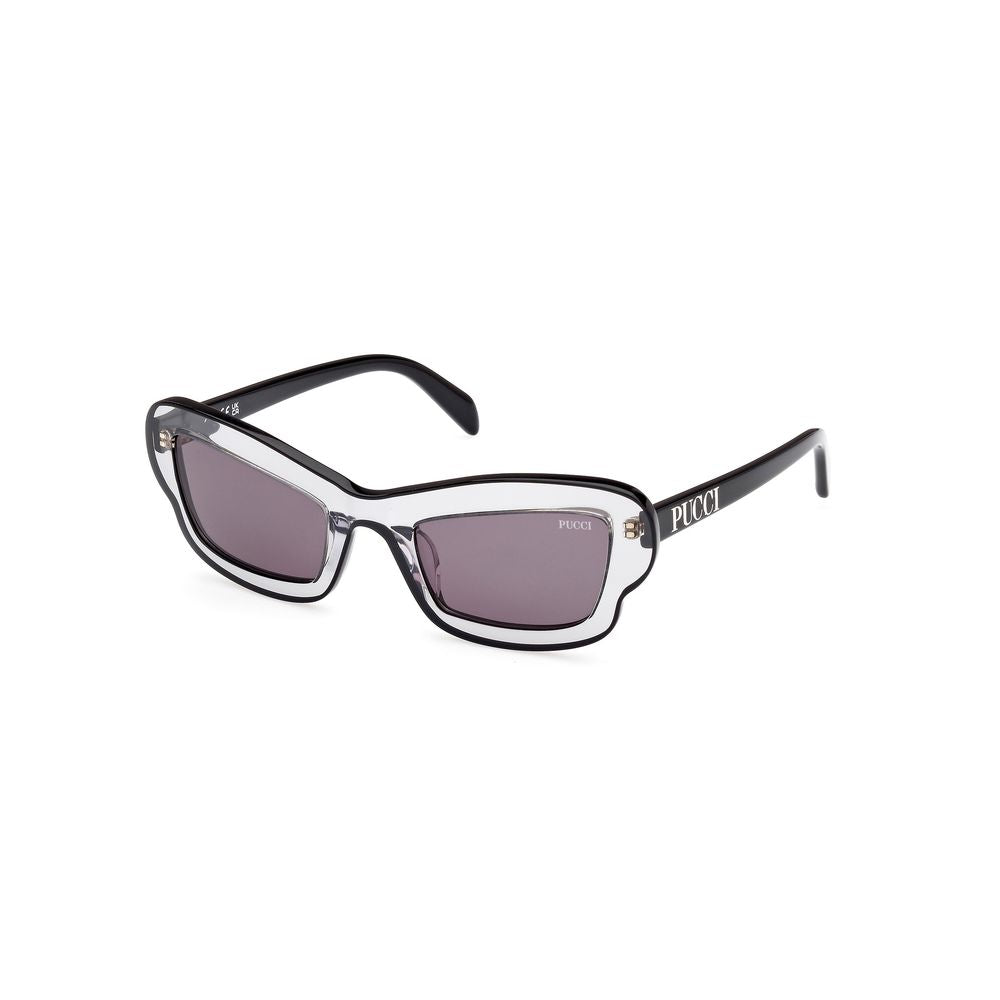 Emilio Pucci Acetate Gray Sunglasses