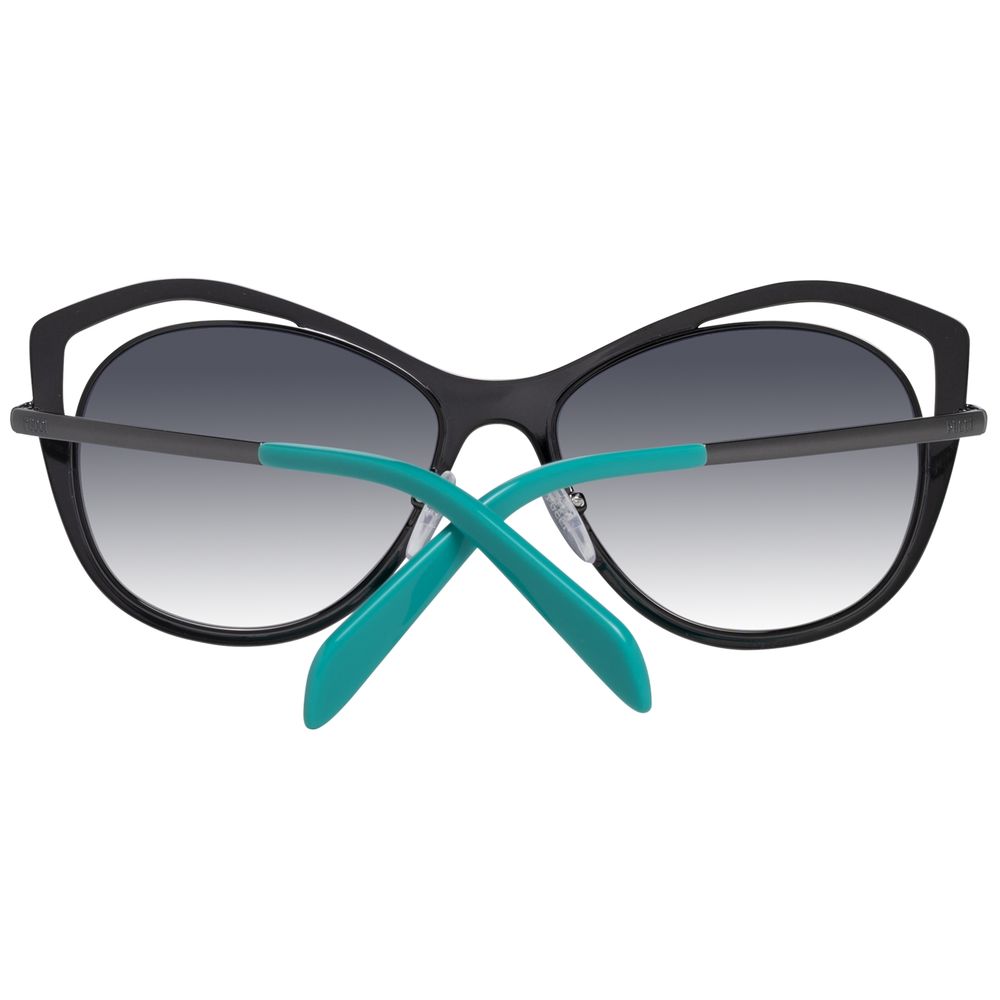Emilio Pucci Plastic Gray Sunglasses