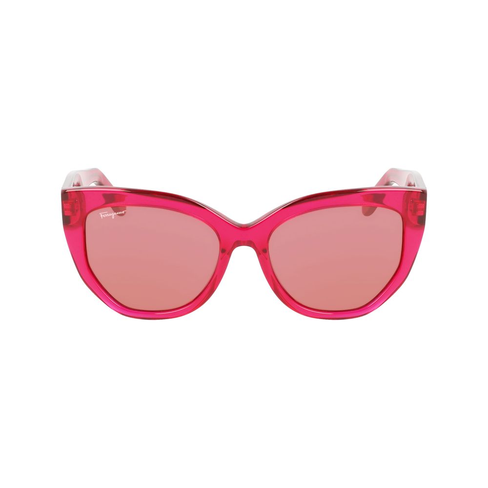 Ferragamo Acetate Red Sunglasses