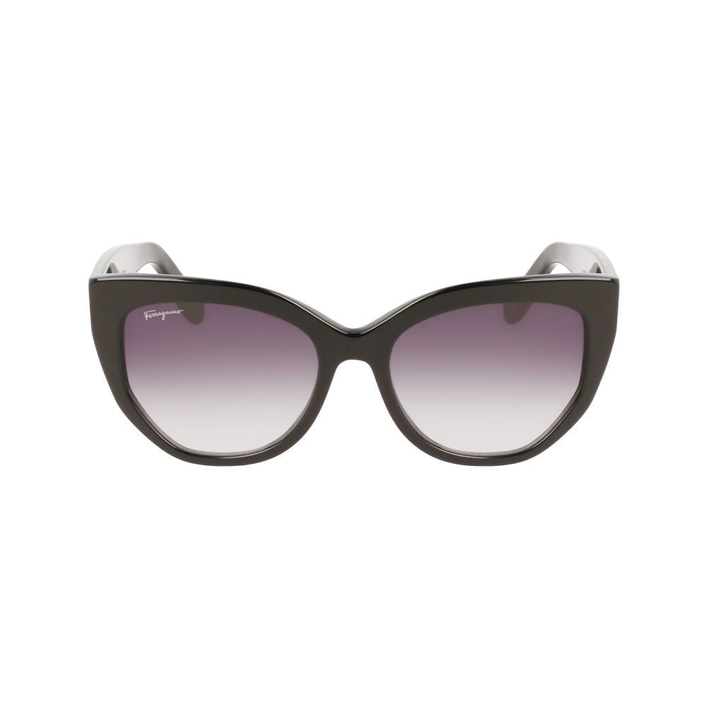 Ferragamo Acetate Black Sunglasses