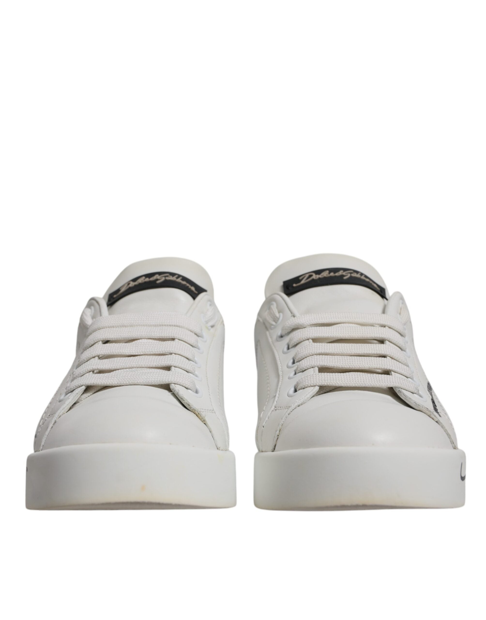 Dolce & Gabbana Logo Portofino Sneakers Blue Shoes