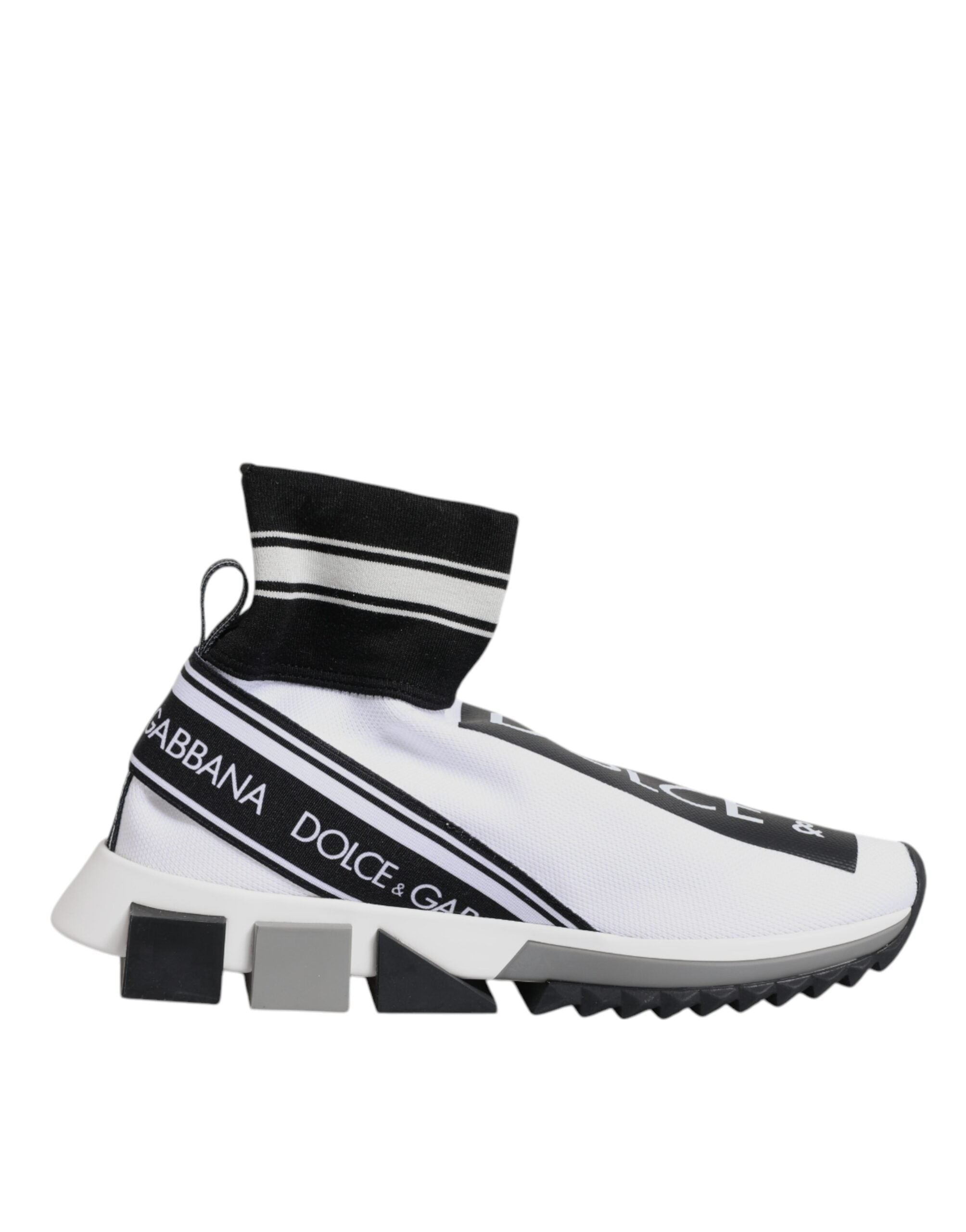 Dolce & Gabbana Sorrento Socks Sneakers Black Shoes