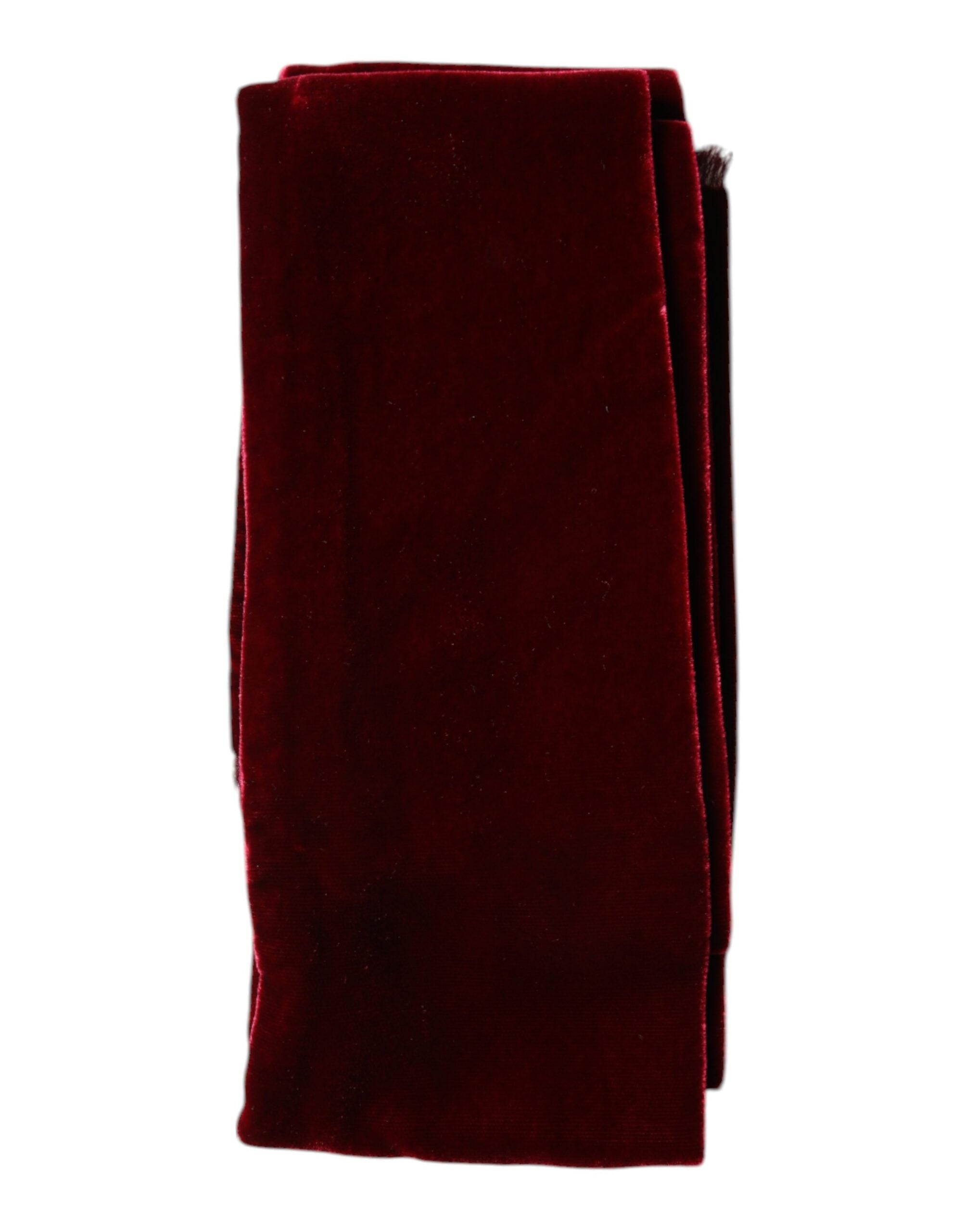 Dolce & Gabbana Bordeaux Cotton Silk Fringe Shawl Wrap Scarf Glam Steals