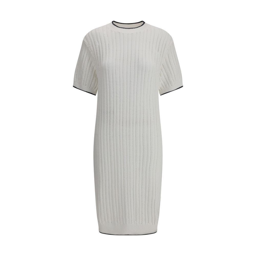 Brunello Cucinelli Knitted Midi Dress