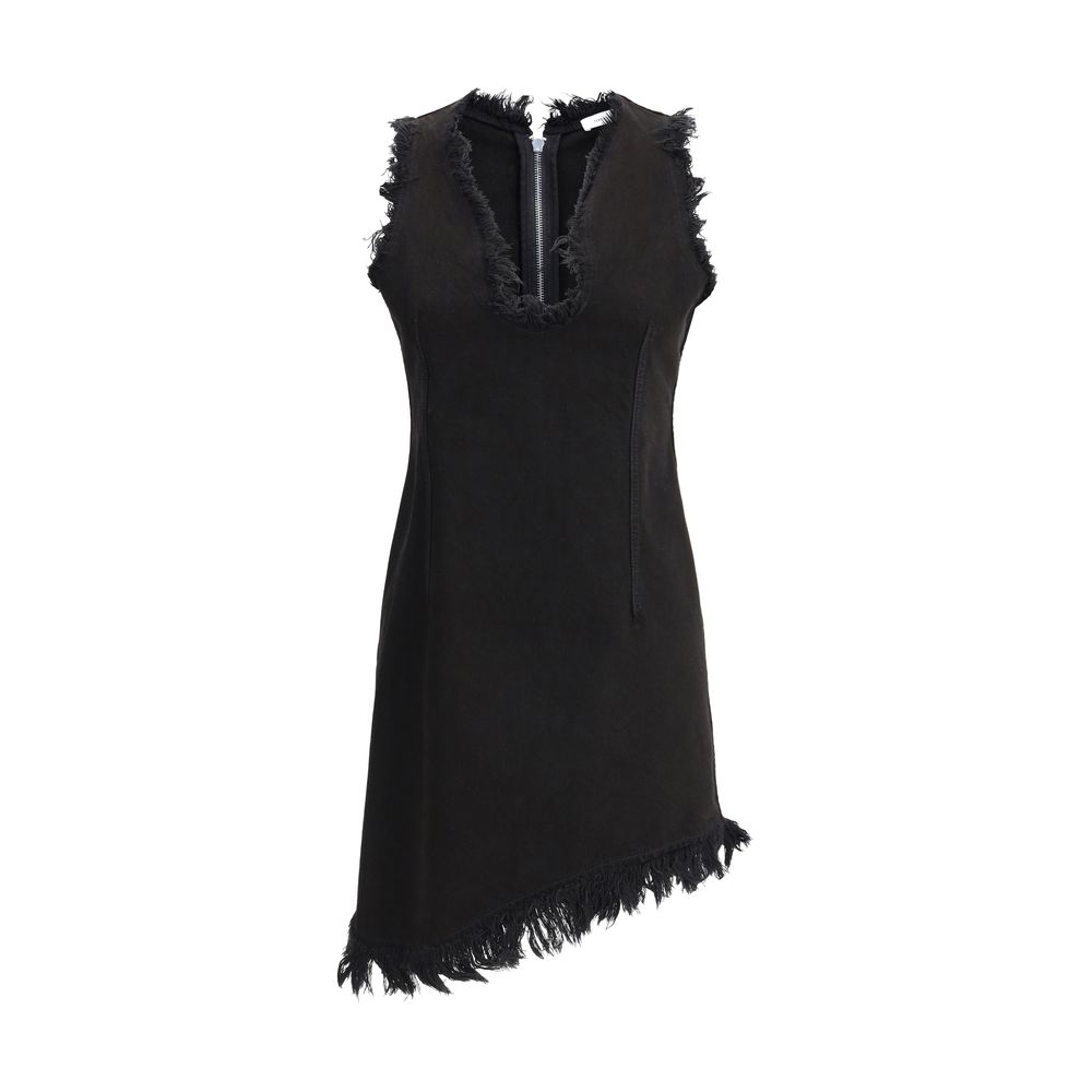 Salvatore Ferragamo Fringed Mini Dress