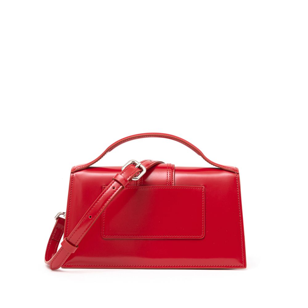 Jacquemus Leather Shoulder Red Bag