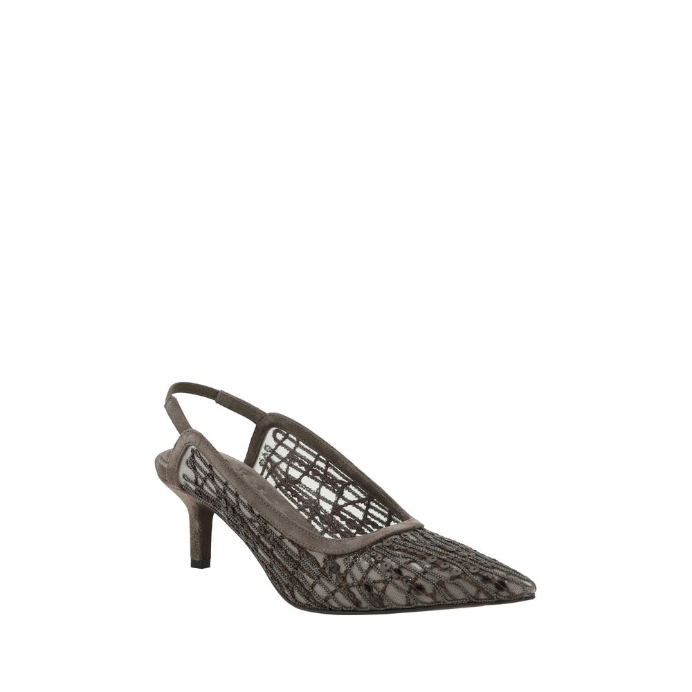 Brunello Cucinelli Pumps With Iconic Embellishments