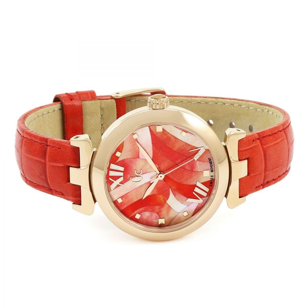Gcds Orange Leather Gc Watch
