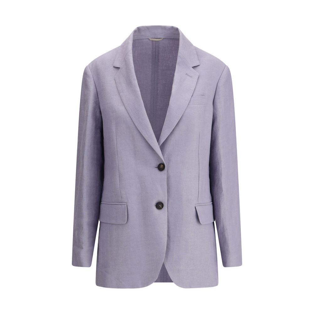 Brunello Cucinelli Hemp Blazer Jacket