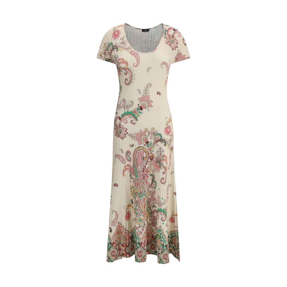 Etro Midi Ribbed Dress