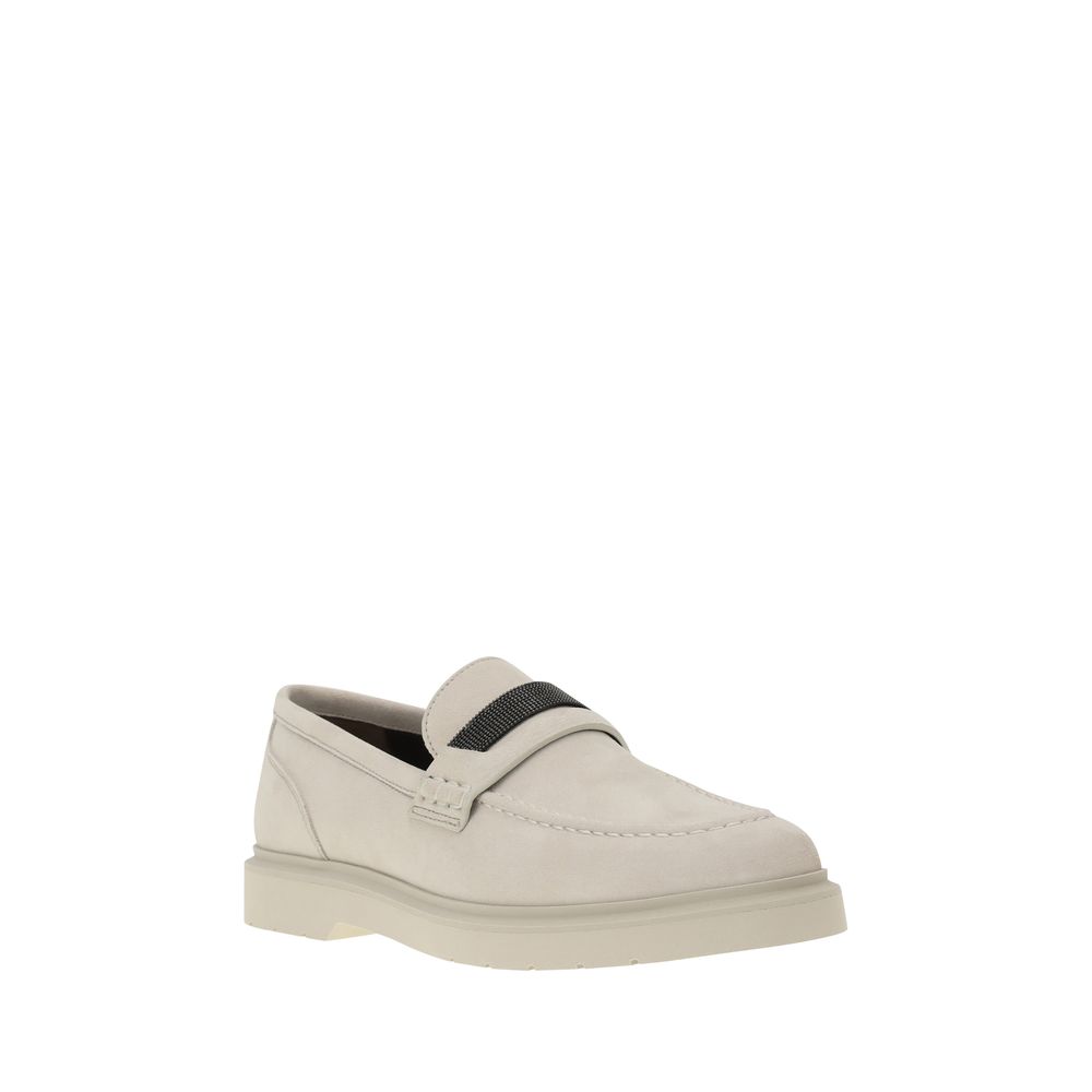 Brunello Cucinelli Leather Loafers
