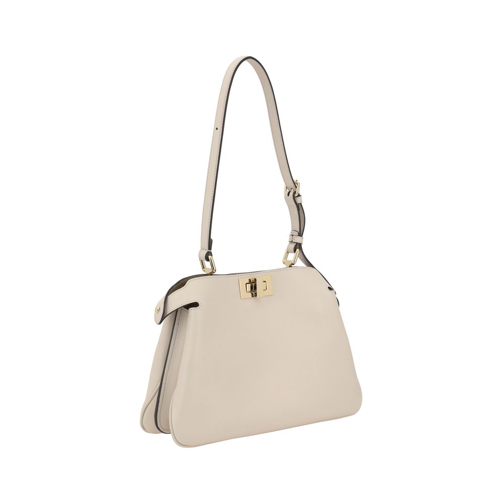 Fendi Leather Peekaboo Handbag