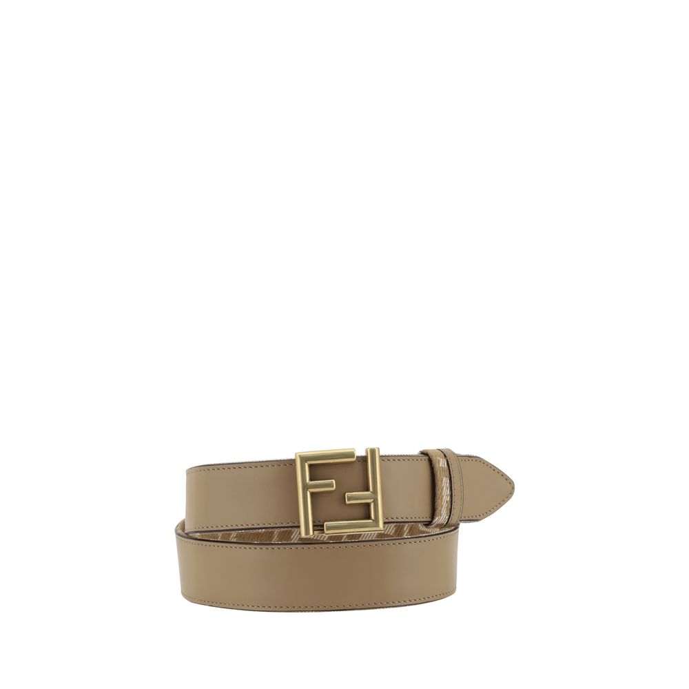 Fendi Ff Logo Reversible Belt