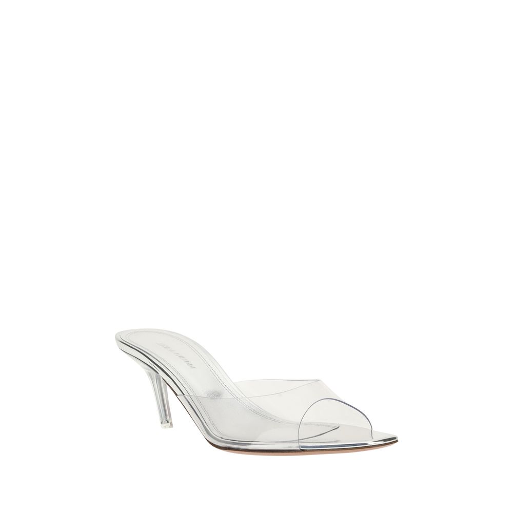 Amina Muaddi Alexa Slip Sandals