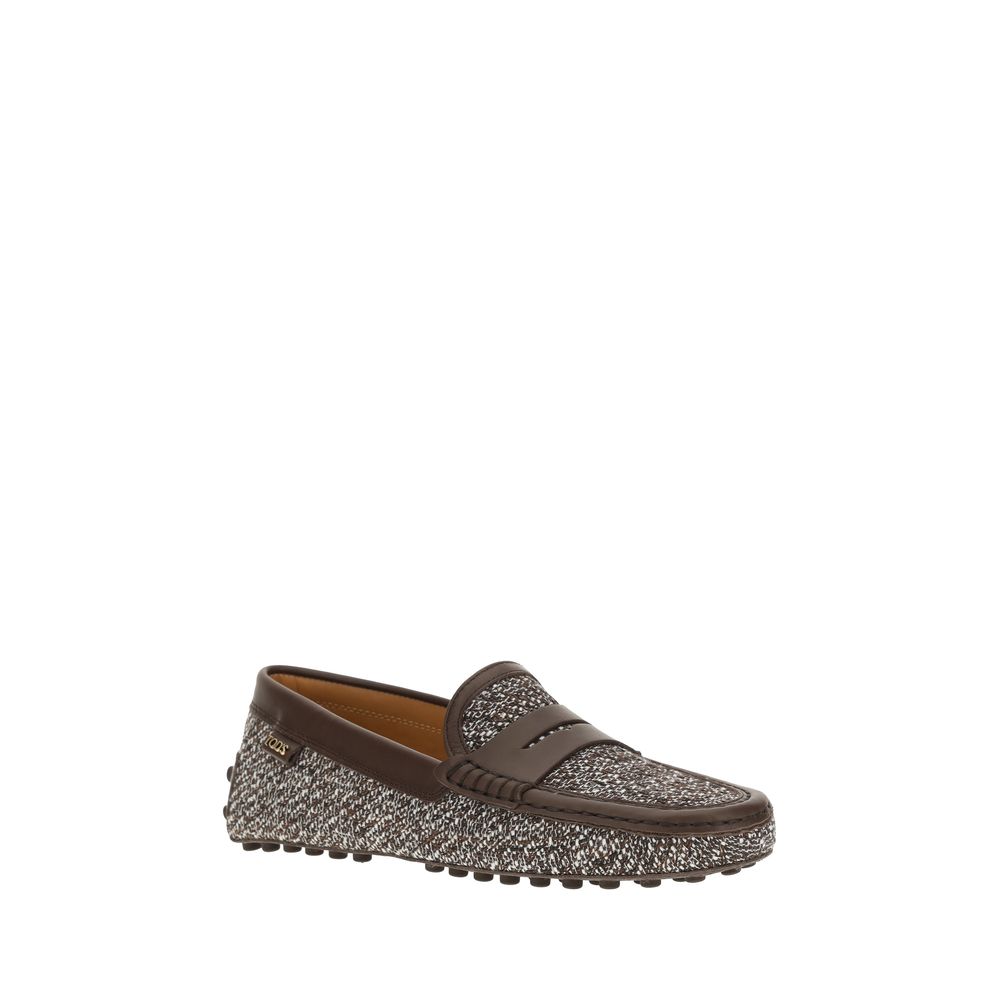 Tod’S Tweed Gommino Loafers