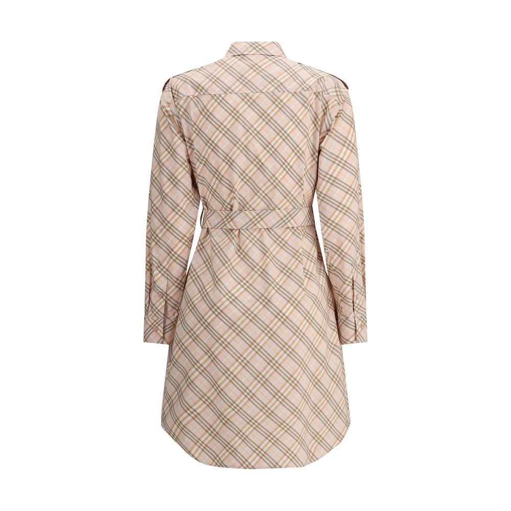 Burberry Archive Check Midi Dress