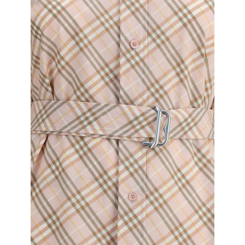 Burberry Archive Check Midi Dress