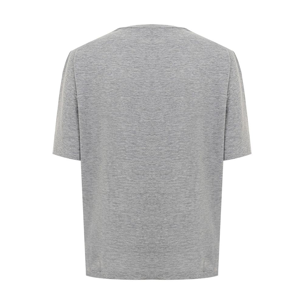 Dsquared² Elegant Cotton Top For Gray Women