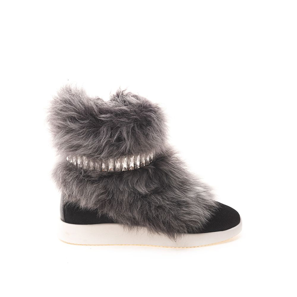 Giuseppe Zanotti Neoprene Black Sneaker