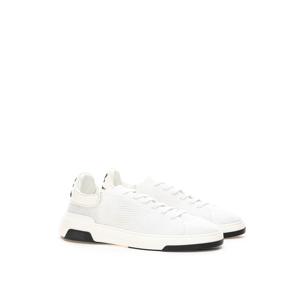 Casadei Elegant Leather White Sneakers