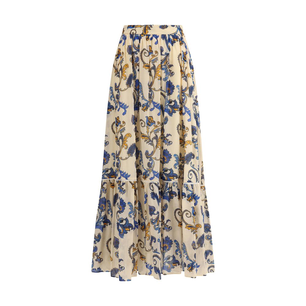Etro Paisley Printed Long Skirt