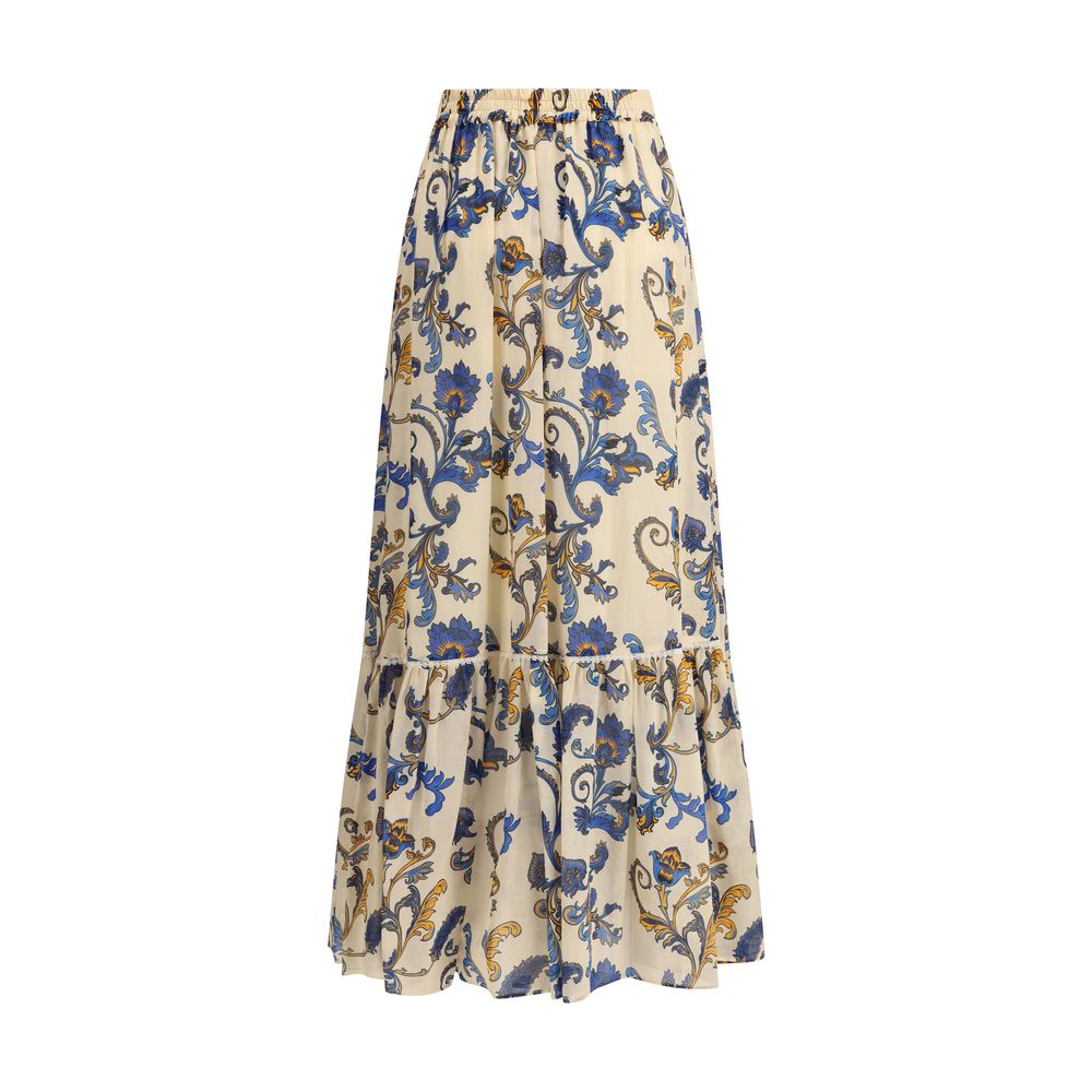 Etro Paisley Printed Long Skirt