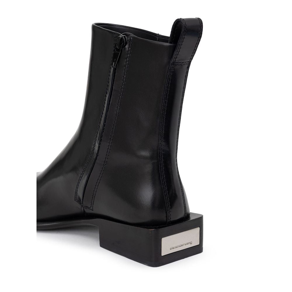 Alexander Wang Black Leather Boots