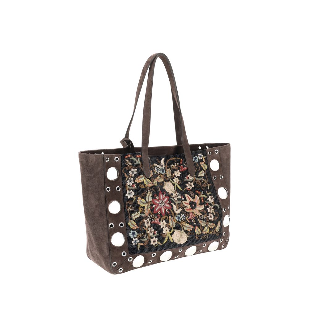 Valentino Garavani Floral Embroideried Nellcote Tote Bag