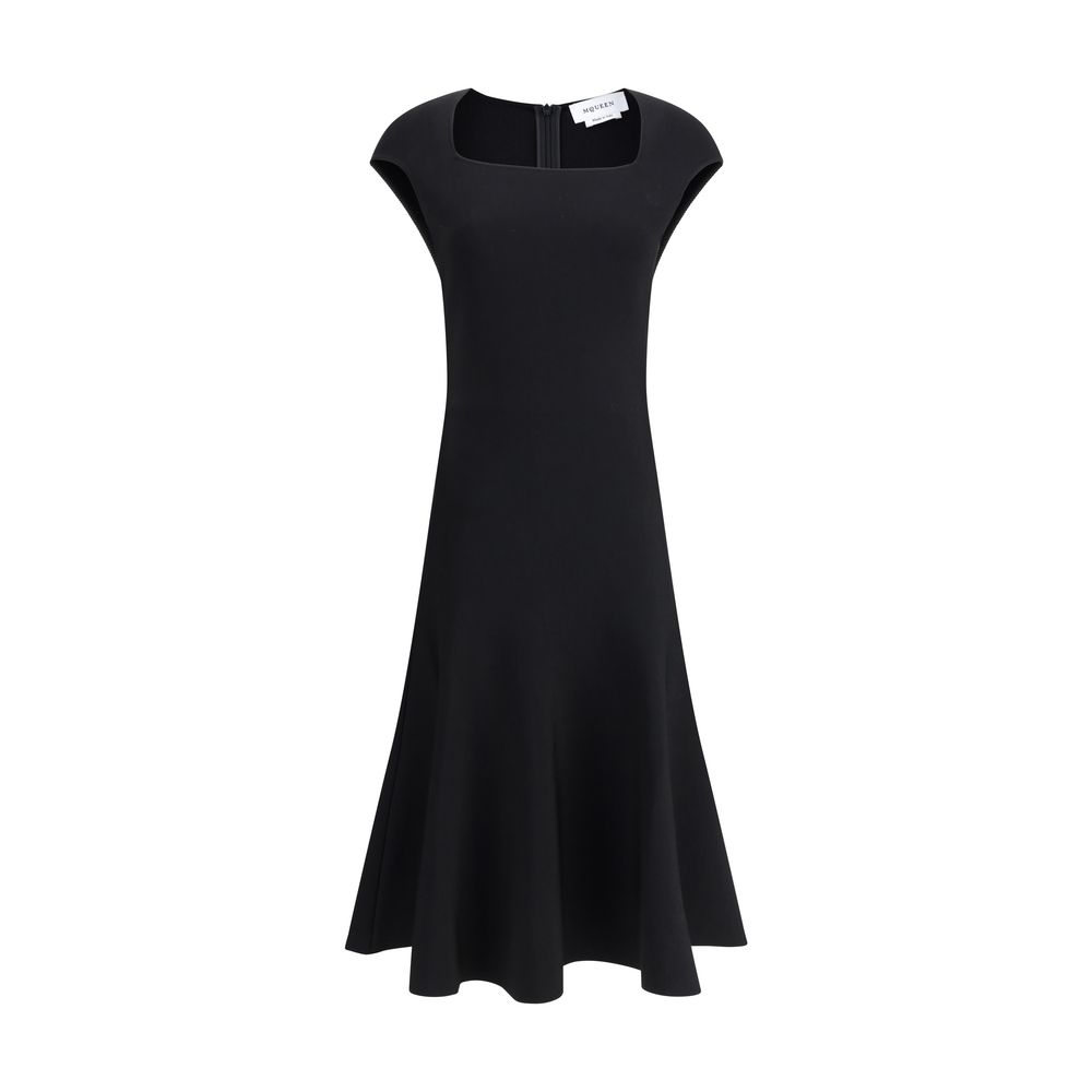 Alexander Mcqueen Flared Mini Dress