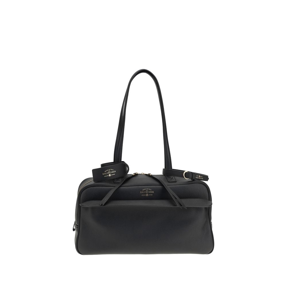 Balenciaga Carrie Medium Bowling Shoulder Bag