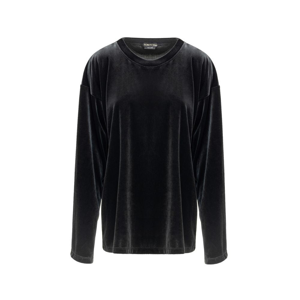 Tom Ford Black Synthetic Top & T-Shirt