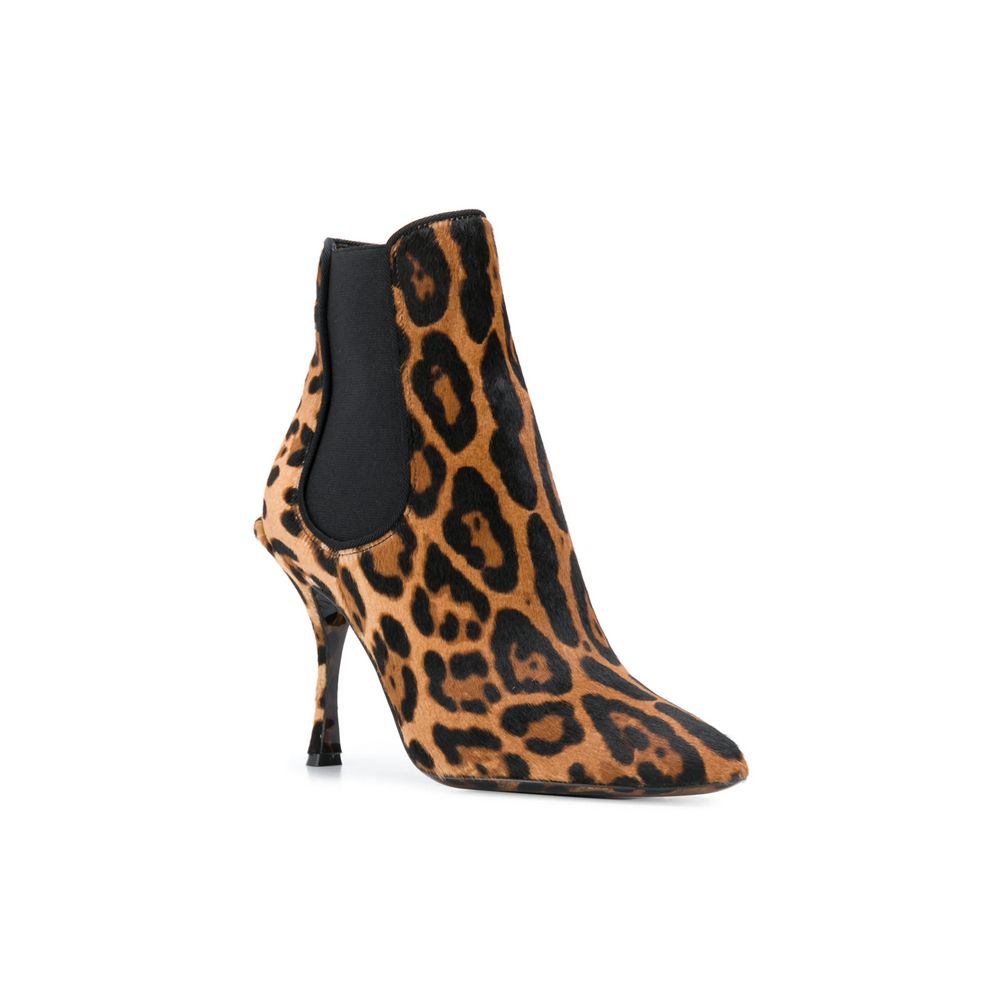 Dolce & Gabbana Brown Leather Boot