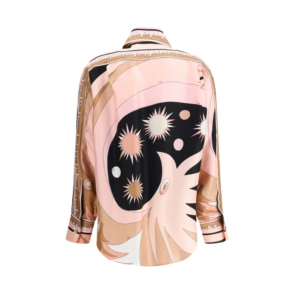 Emilio Pucci Stella Print Oversized Shirt
