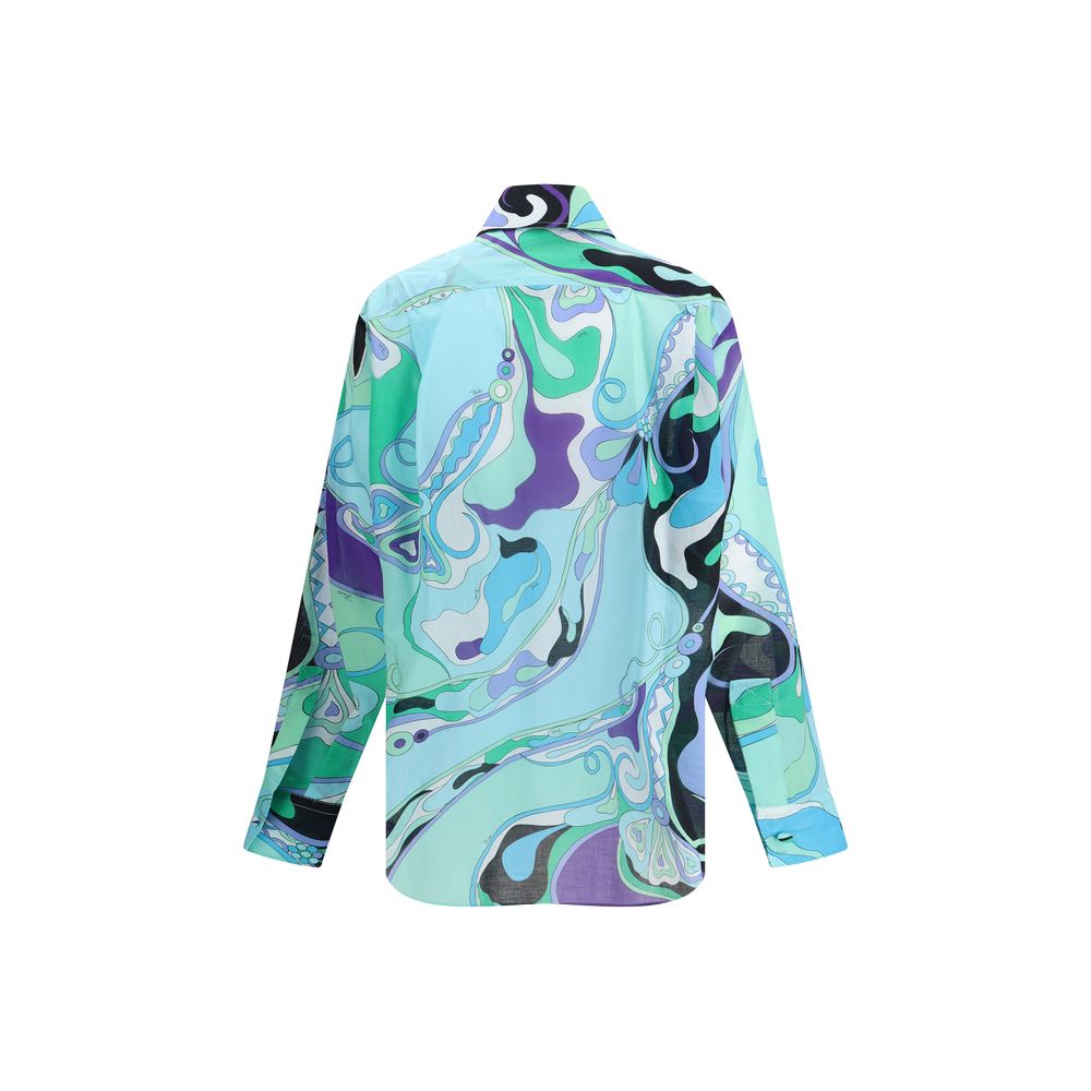 Emilio Pucci Orchid Print Shirt