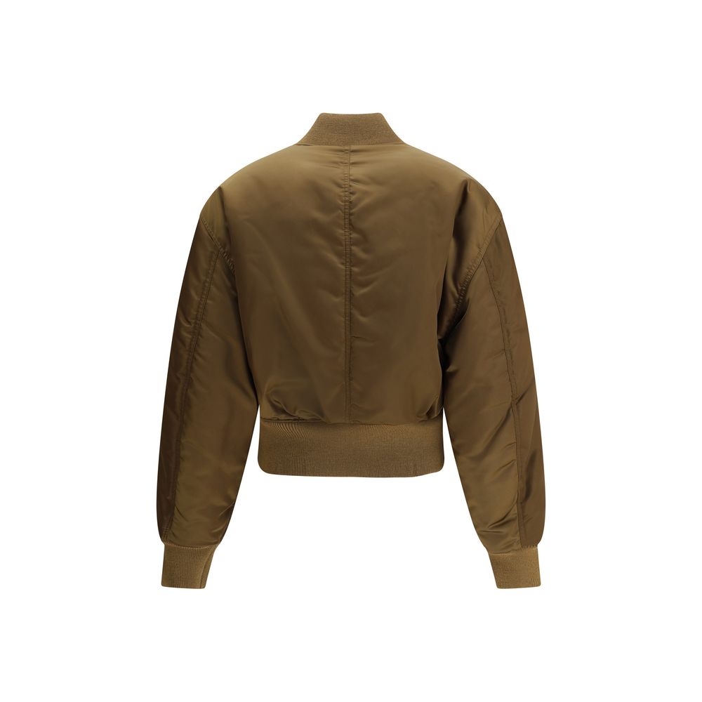 Saint Laurent Nylon Glossy Bomber Jacket