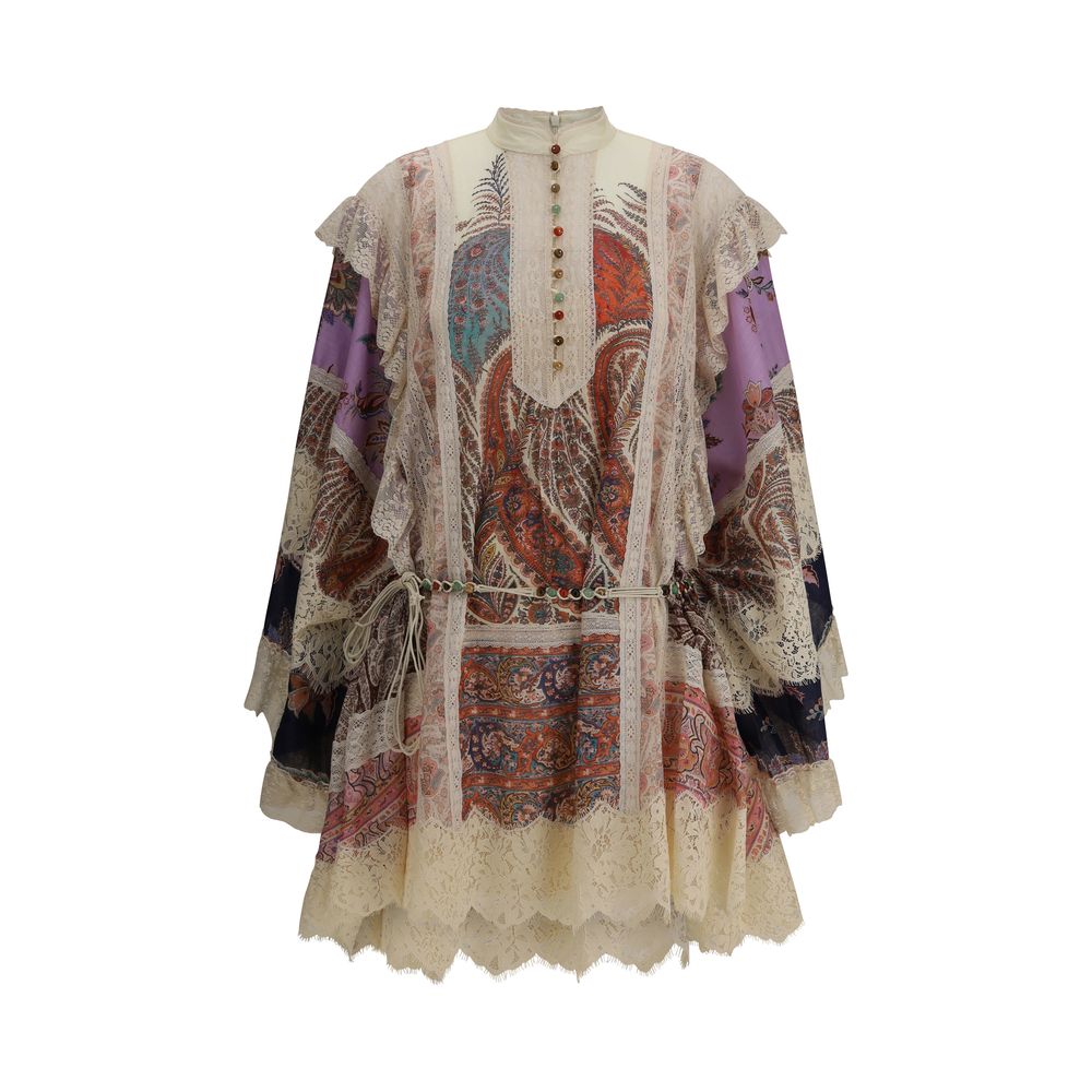 Zimmermann Rhiannon Short Dress