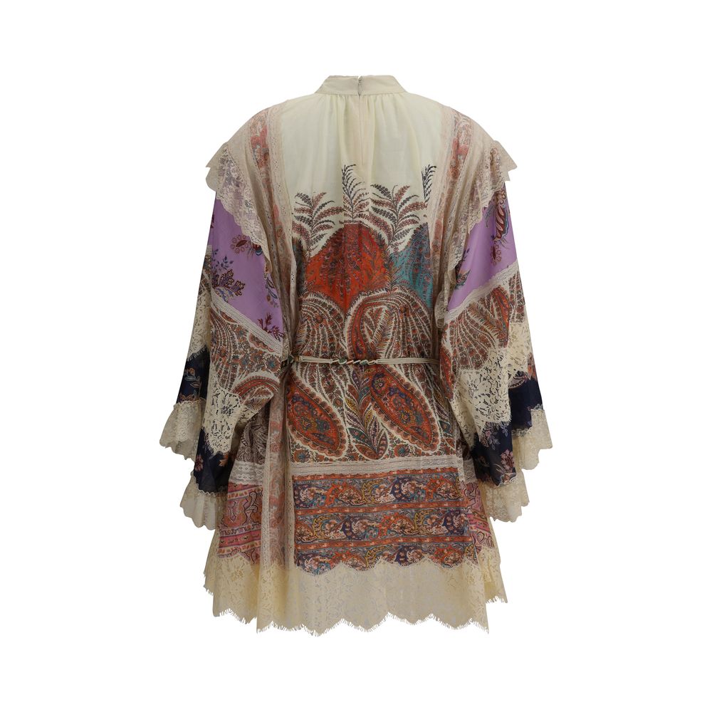 Zimmermann Rhiannon Short Dress