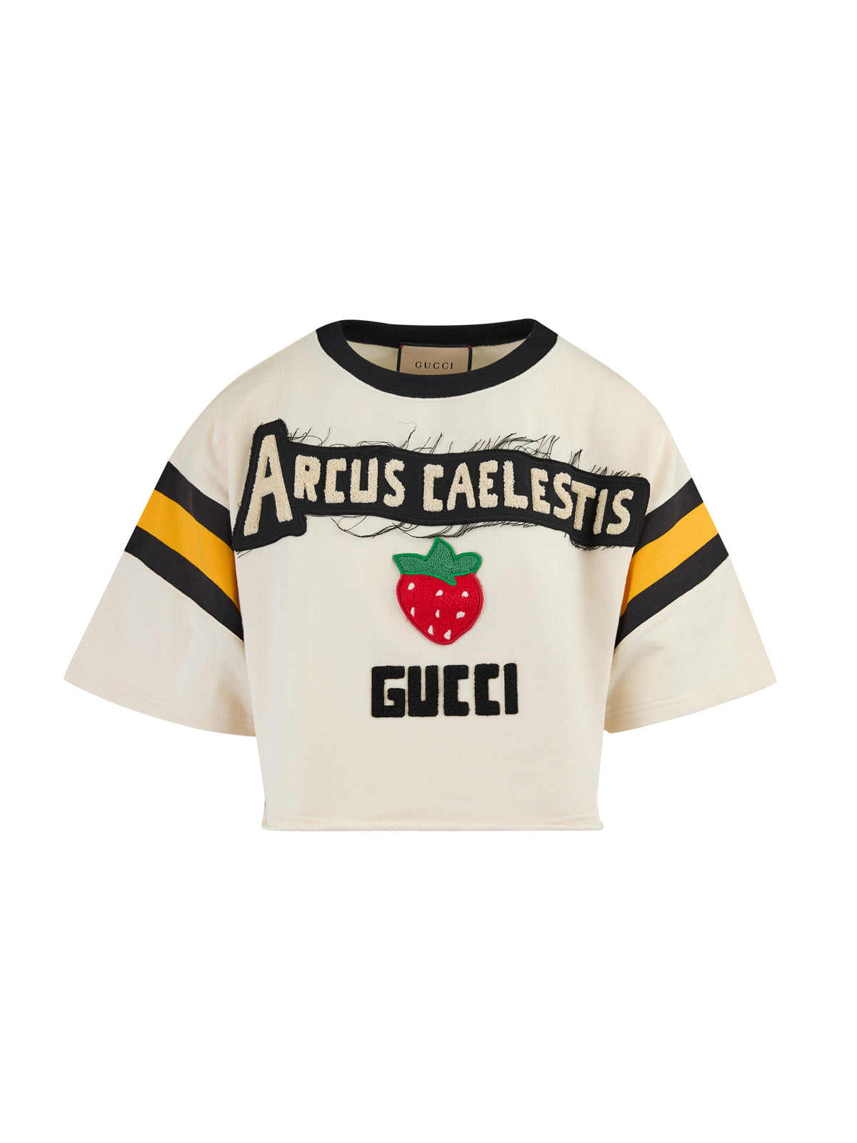 Gucci White Cotton Hooded T-Shirt