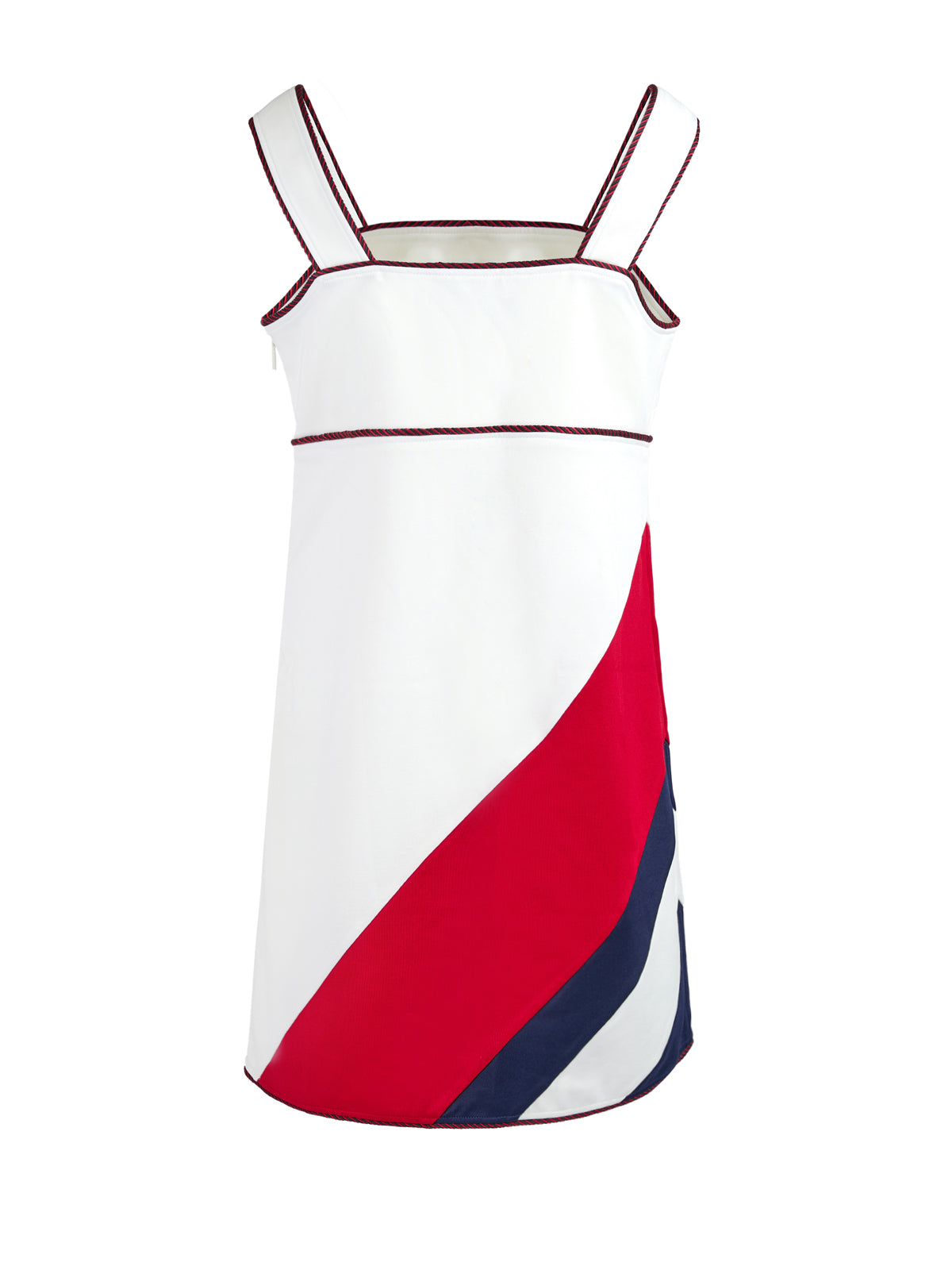 Gucci White Polyester And Cotton Short Dress