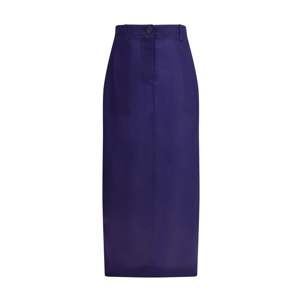 Khaite Lucian Midi Skirt