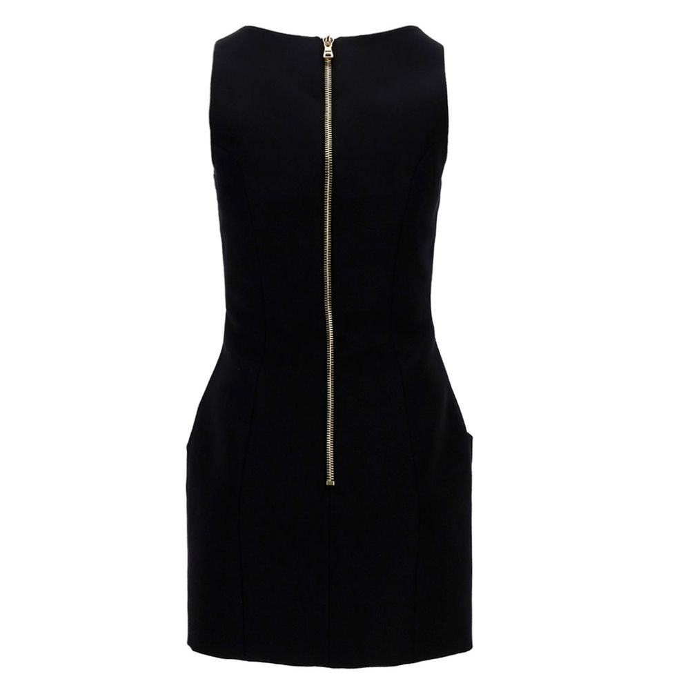 Balmain Black Wool Dress