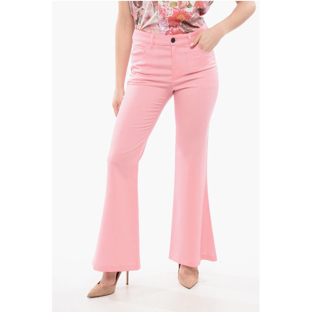 Marnie Marni Mohair Blend Pant With Flared Leg