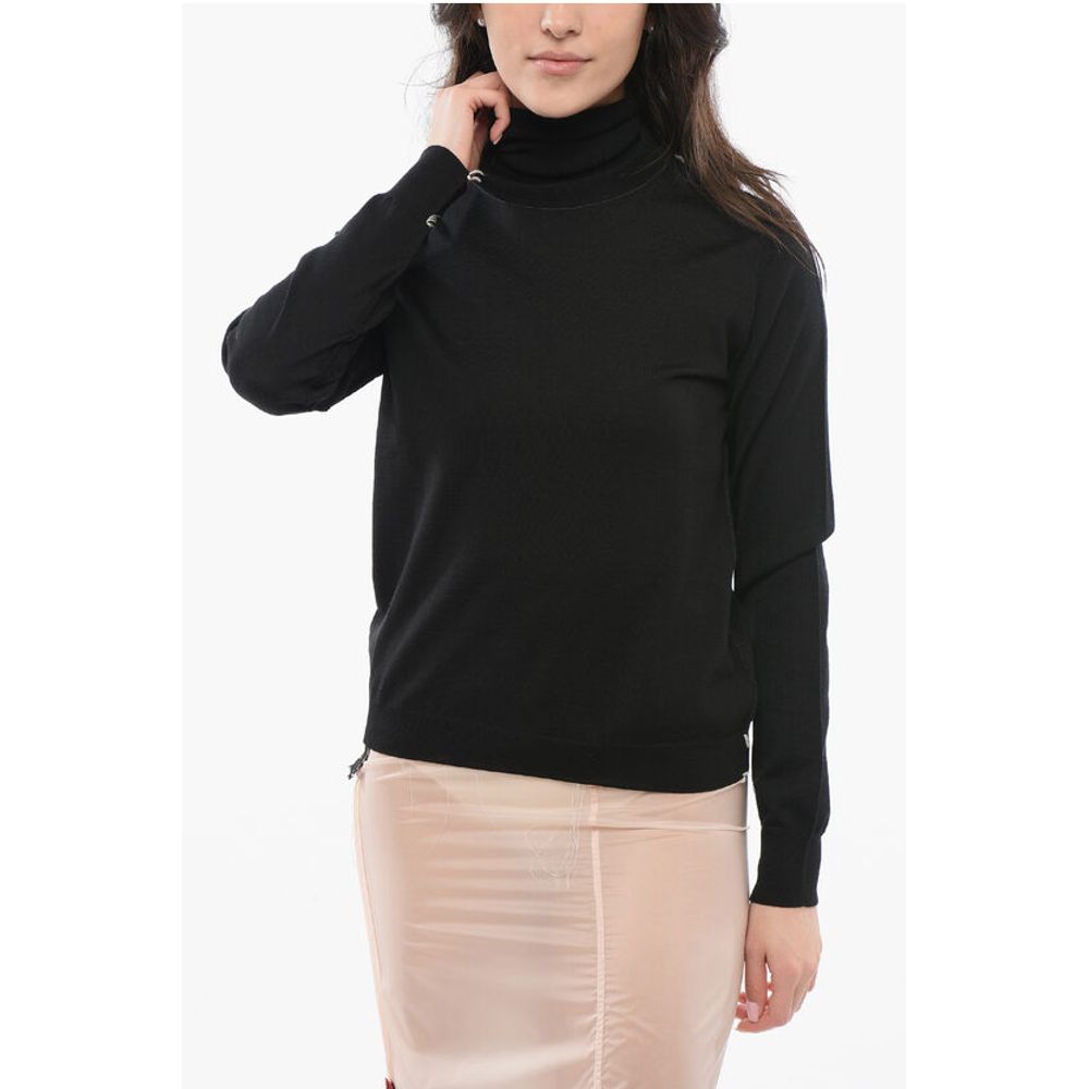 Maison Margiela Wool Mm4 Turtleneck Sweater