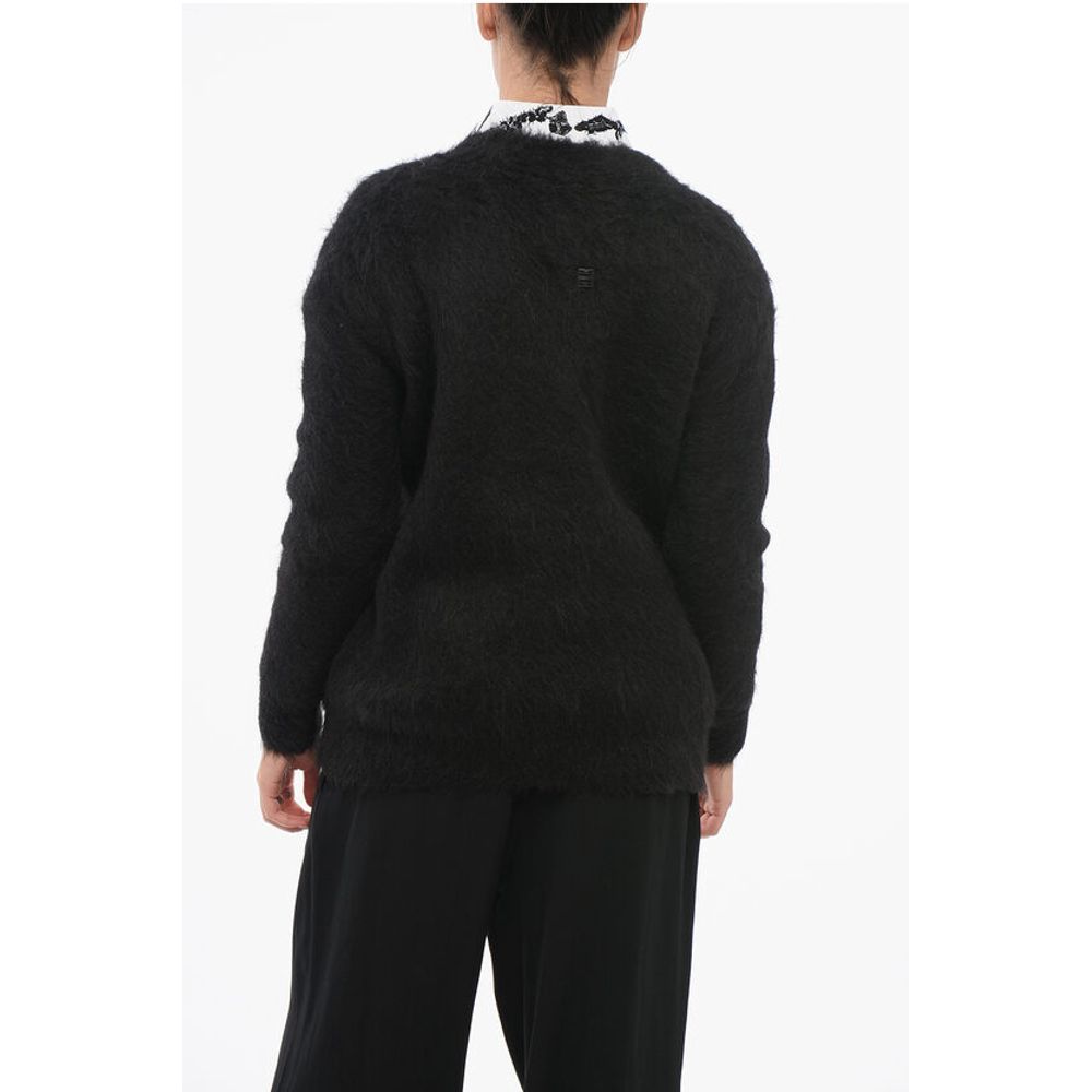 Givenchy Alpaca Blend Cardigan With 2 Pockets